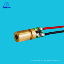Beste verkaufende diode modul 650nm 6mm 3 v 5 mw mini laser dot diode modul kopf